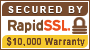 RapidSSLのサイトシール